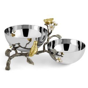 *NIB* Michael Aram Lovebirds Double Dish